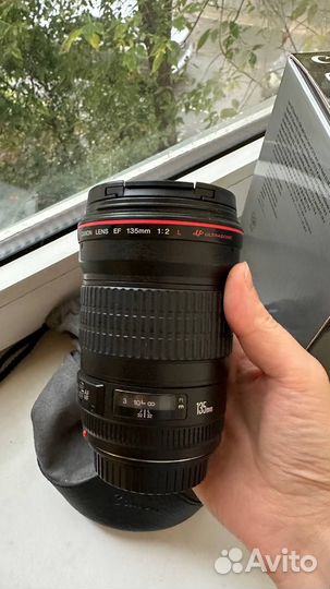 Объектив canon EF 135mm f 2L usm