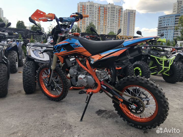 Питбайк kayo evolution K125EM 17/14