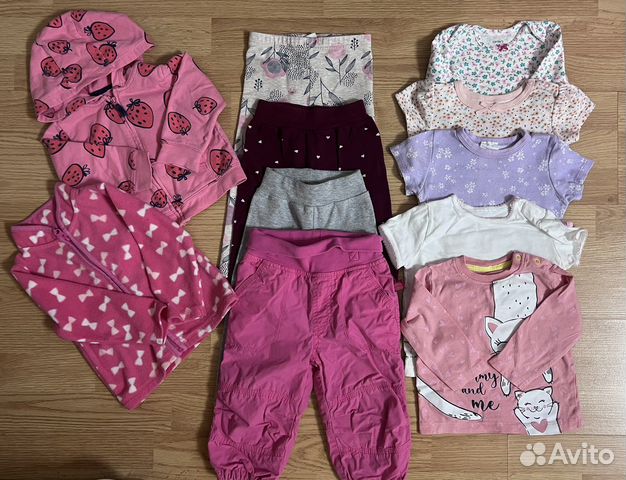 Пакет вещей для девочки 80