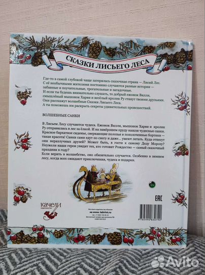 Книга детская. Волшебные санки