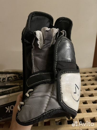 Блин и ловушка хоккейные вратарские детские