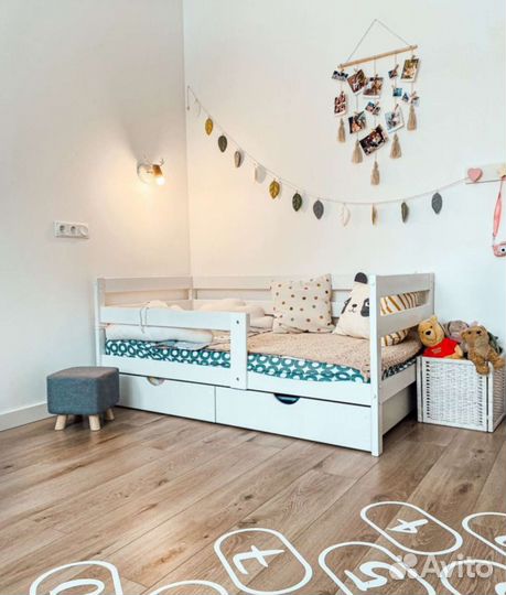 Детская кроватка белая магазин