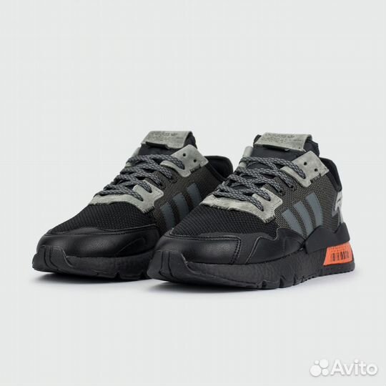 Adidas Nite Jogger Black Grey virt