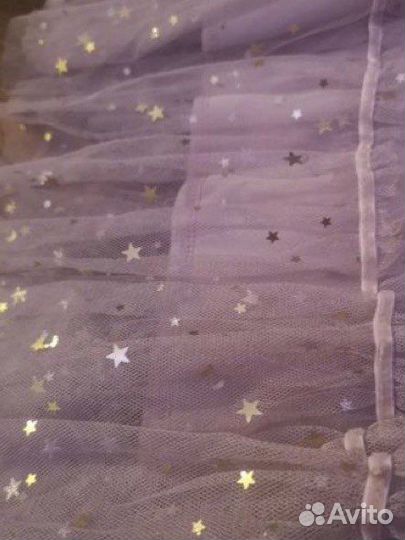 Платье со звездами новогоднее