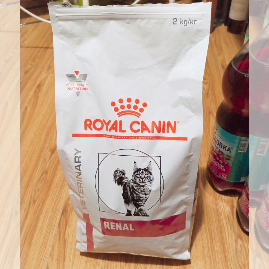 Сухой корм для кошек Royal Canin Renal 2 кг