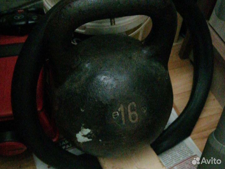 Гиря чугунная 16 кг