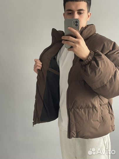 Оверсайз пуховик мужской
