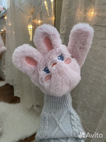 Варежки зайки