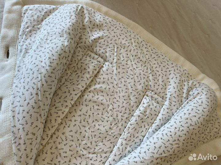 Конверт детский вязаный