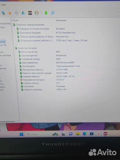 Мощ RTX4060 8GB/i5-13500H/RAM16/SSD512/165mz