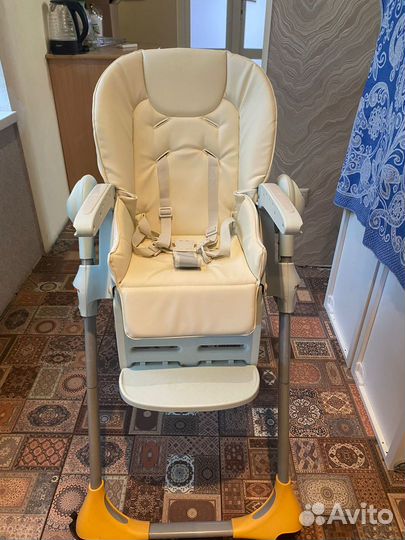 Стульчик для кормления chicco polly 2 в 1