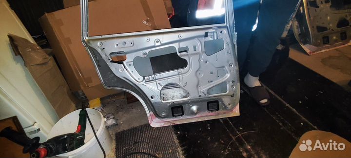 Двери задние на daewoo nexia