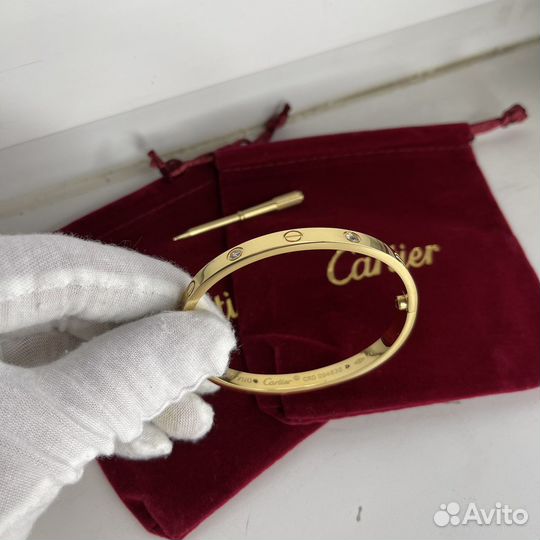 Браслет Cartier Love с отвёрткой