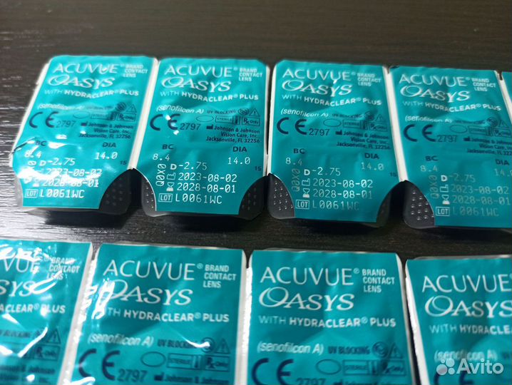 Линзы acuvue oasys