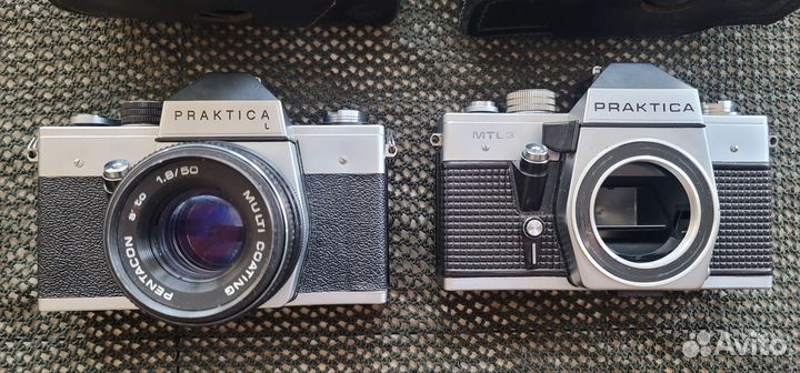 Плёночный фотоаппарат Praktica L и MLT 3