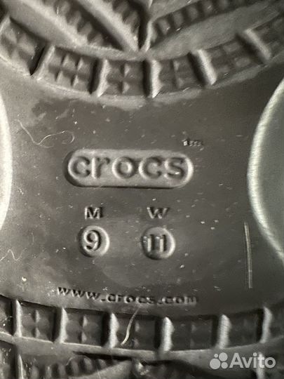 Crocs шлепанцы мужские 42 оригинал