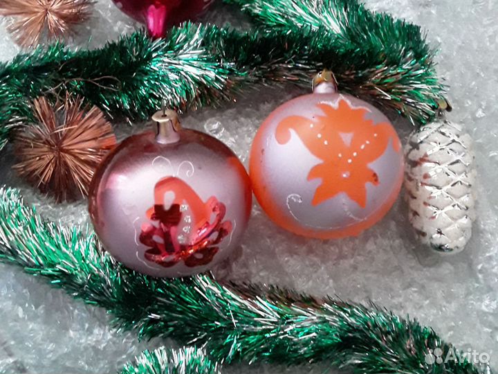Елочные игрушки СССР