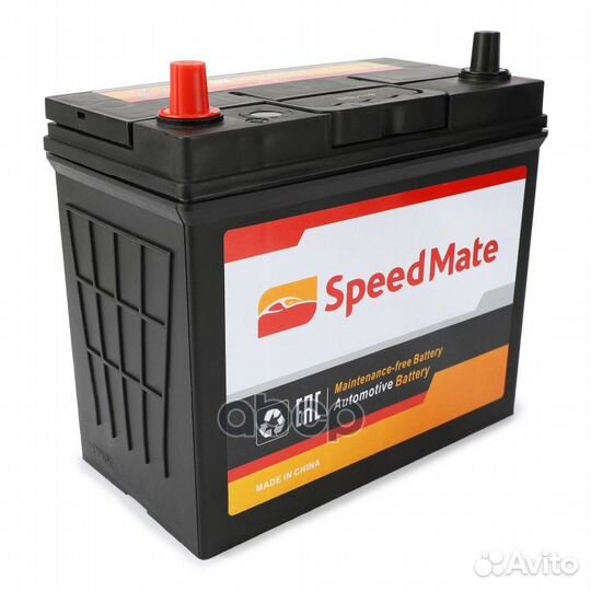 АКБ speedmate Excell 12V 45Ah 330A 237x127x227