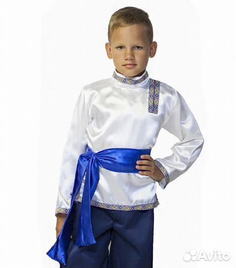 Русская народная рубашка для мальчика