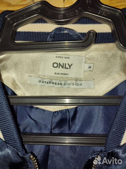Атласный бомбер Only