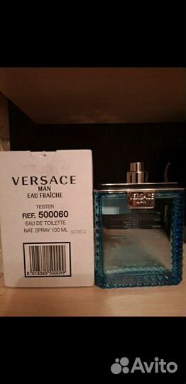 Versace man eau fraiche 100мл оригинал тестер