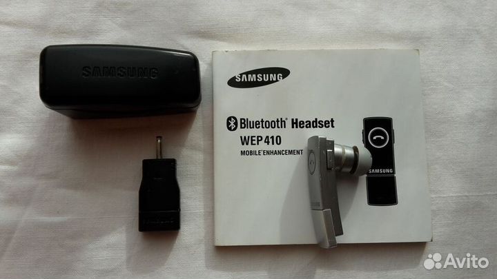 Bluetooth гарнитура Samsung WEP 410