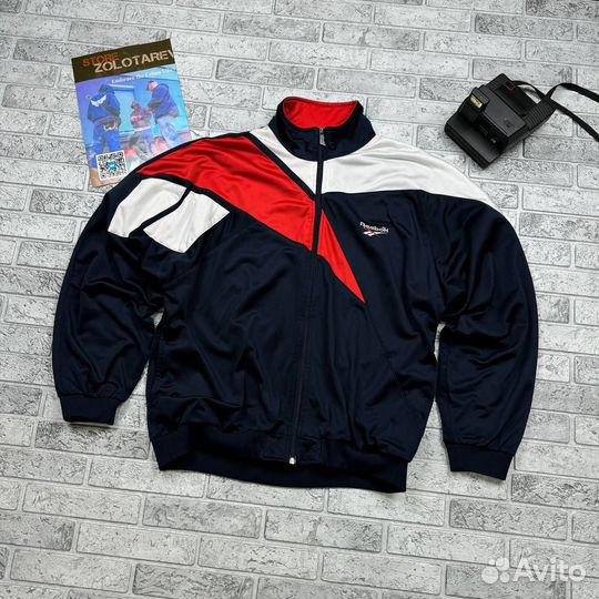 Олимпийка Reebok Sports Jacket 1990г x Made in Mal