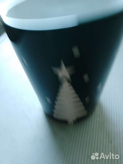 Чашка с ложкой новая