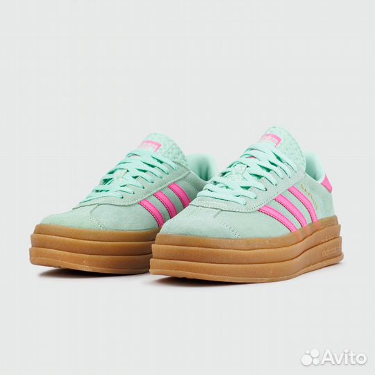 Adidas Gazelle Bold Mint Gum Wmns