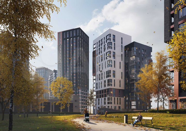 2-к. квартира, 68,8 м², 9/20 эт.