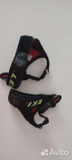 Палки горнолыжные SL, лыжи 100, самосбросы, защита