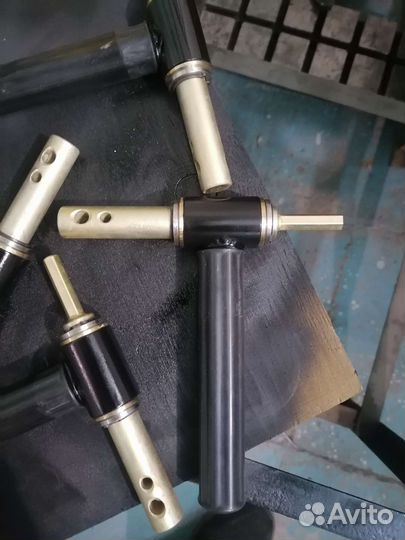 Переходник на шуруповёрт для ледоруба