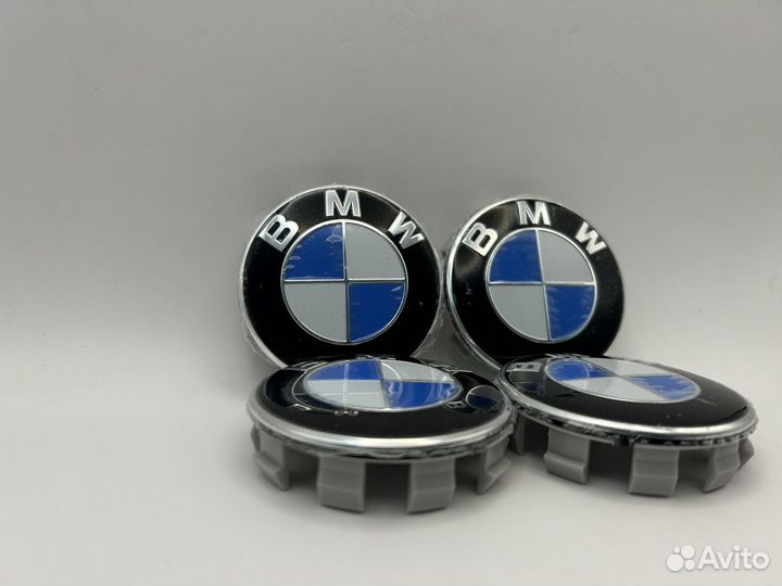 Колпачки заглушки в литые диски BMW