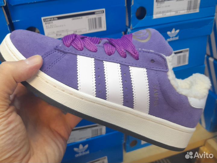 Кеды зимние Adidas campus