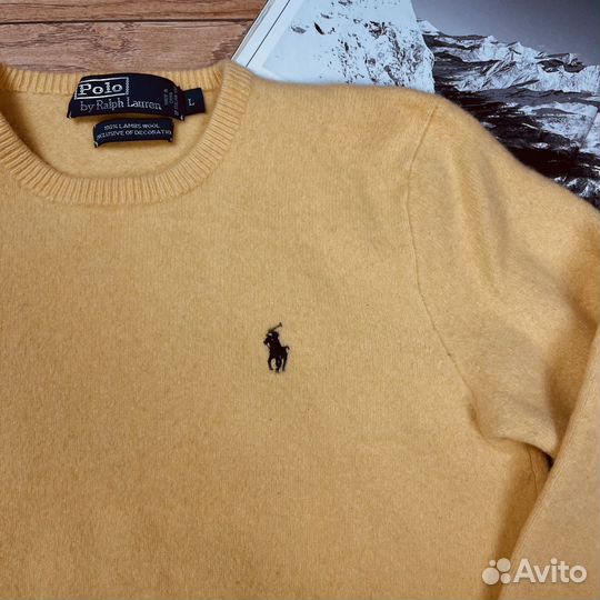 Шерстяной свитшот Polo Ralph Lauren