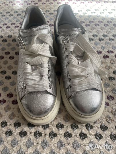Alexander mcqueen кеды женские оригинал