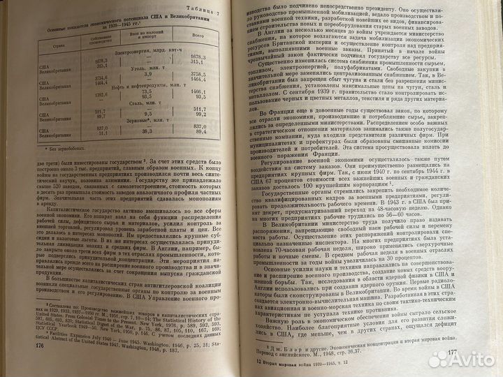 История Второй Мировой войны 12 томов с картами