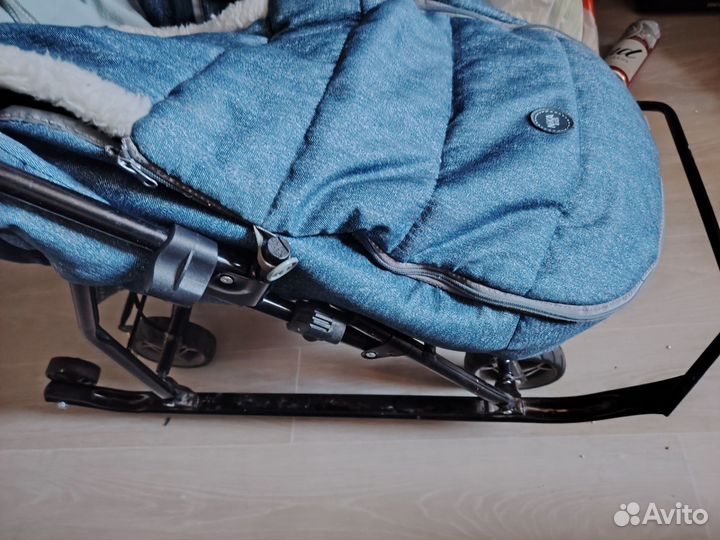 Детские санки коляска