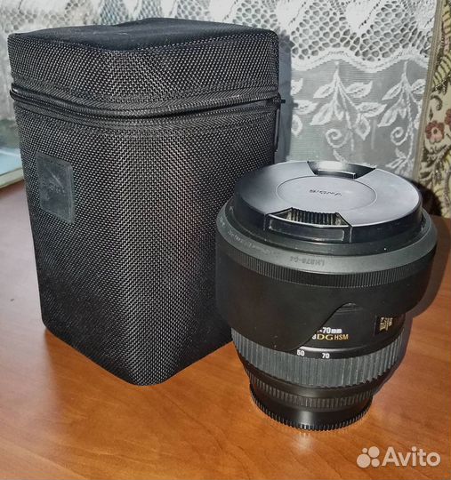 Объектив Sigma 24-70/2.8 DG HSM для (Sony A)