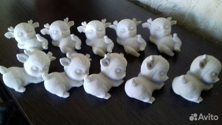 Фигурки из гипса