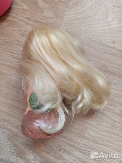 Кукла русалка СССР ГДР ари зеленая 15 см