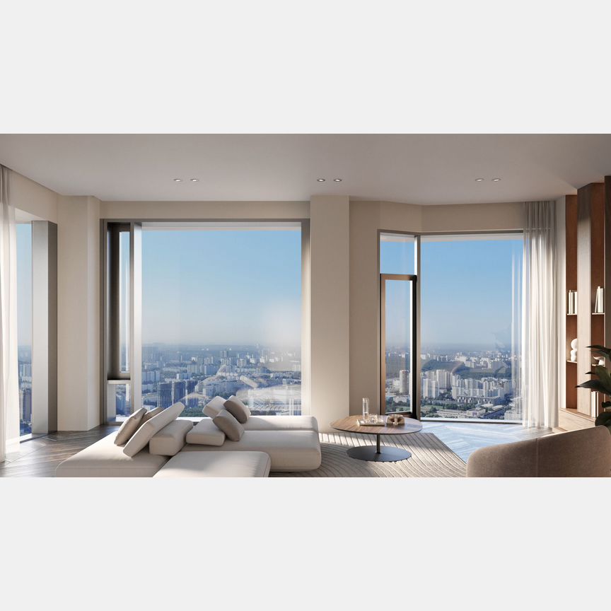 3-к. квартира, 93,5 м², 27/56 эт.