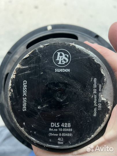 Динамики 20 см DLS 428