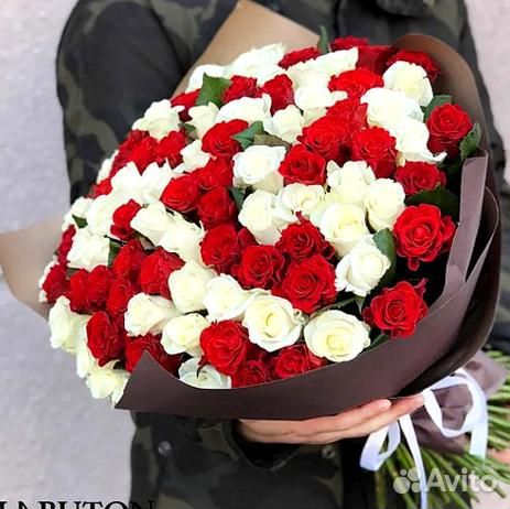 Букет из 51 розы