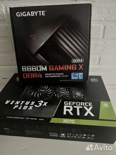 Игровой пк rtx3070 / i5 12400F