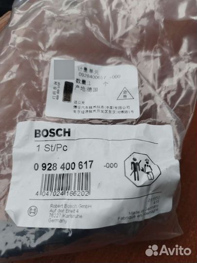 Bosch 0928400617 регулятор давления, клапан тнвд