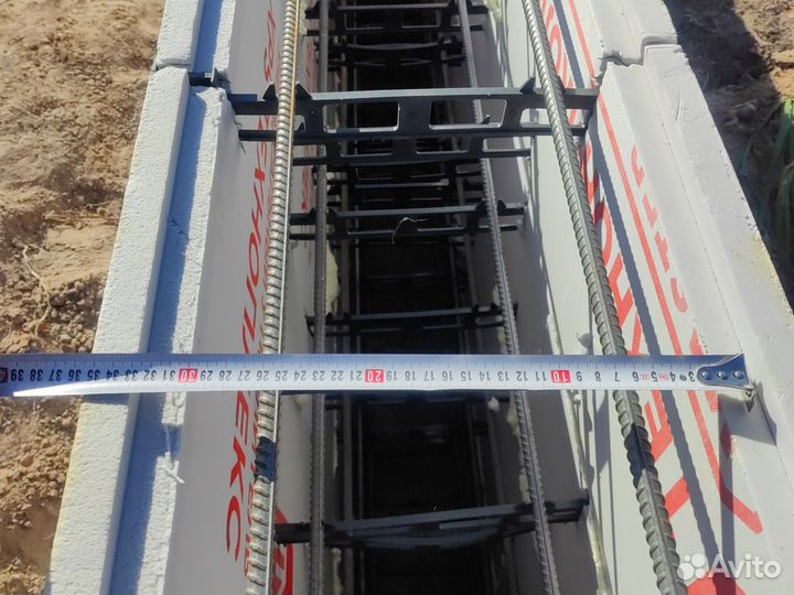 Перемычки для несъемной опалубки 750шт