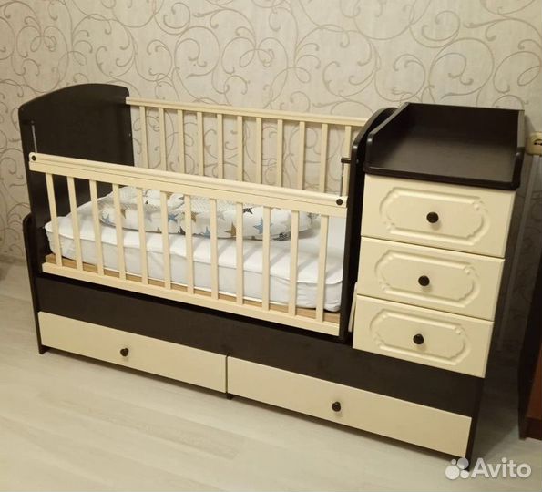 Детская кроватка 3 в 1