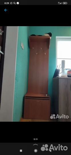 Вешалка прихожая с обувницей для дачи