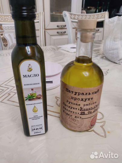 Масла сыродавленные первого холодного отжима